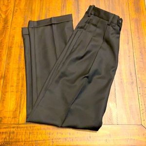 Men’s Dress Pants, Roundtree and Yorke, blk, 32w